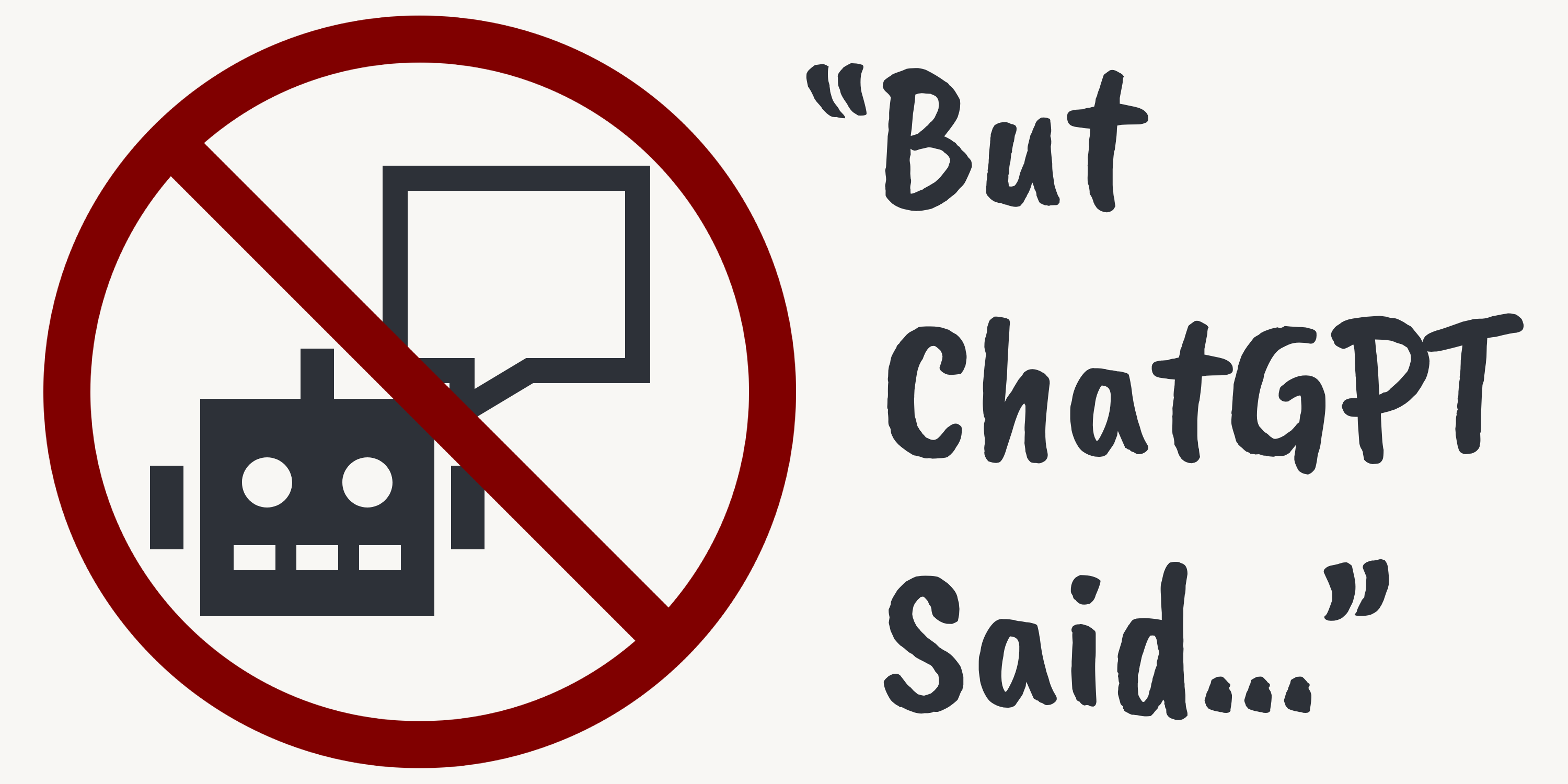 A URL to respond with when your boss says "But ChatGPT Said "